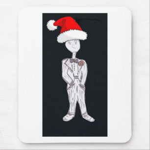 Christmas Groom Mouse Pad