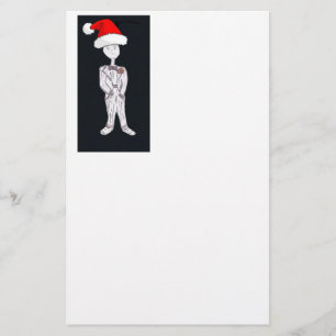Christmas Groom Stationery
