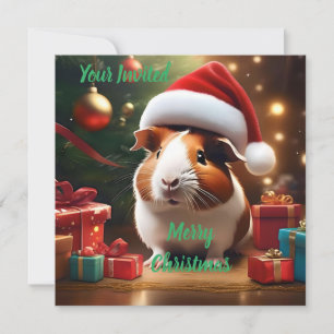 Christmas Guinea Pig, Invitation