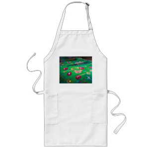 Christmas Guitar - Kids Art for CHOC Long Apron