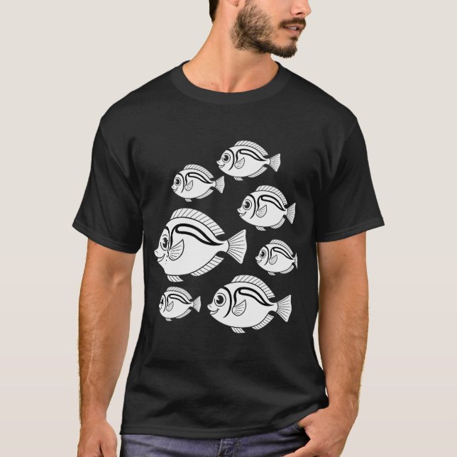 Christmas Guppy Fish T-Shirt (Front)