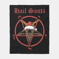 Christmas Hail Santa Satanism Goat Satan Baphomet