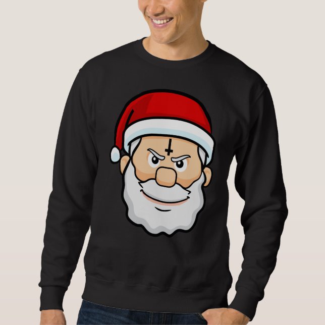 christmas hail santa sweatshirt (Front)