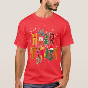 Christmas Hair stylist T-Shirt