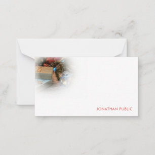 Christmas Hand Script Monogram Elegant Template