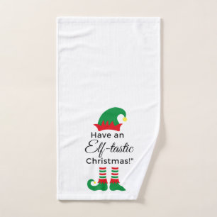 Christmas Hand Towel - Elf Tastic 3