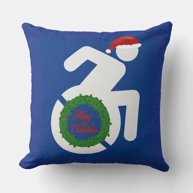 Christmas Handicapped Cushion (Front)