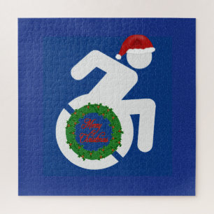 Christmas Handicapped Jigsaw Puzzle