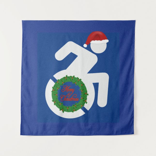 Christmas Handicapped Tapestry (Front)