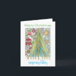 Christmas Hanukkah Card<br><div class="desc">Christmas and Hanukkah card (just turn it over to see other holiday)</div>