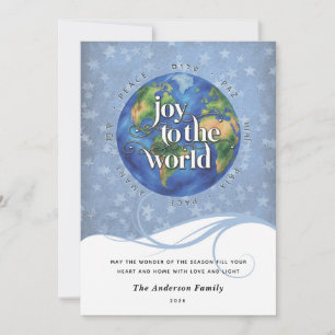 Christmas Hanukkah Personalised Family Photo Holiday Card
