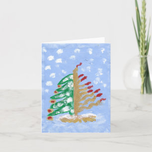 Christmas/Hanukkah unique holiday Card