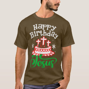Christmas Happy Birthday Jesus Pajama Holiday Part T-Shirt