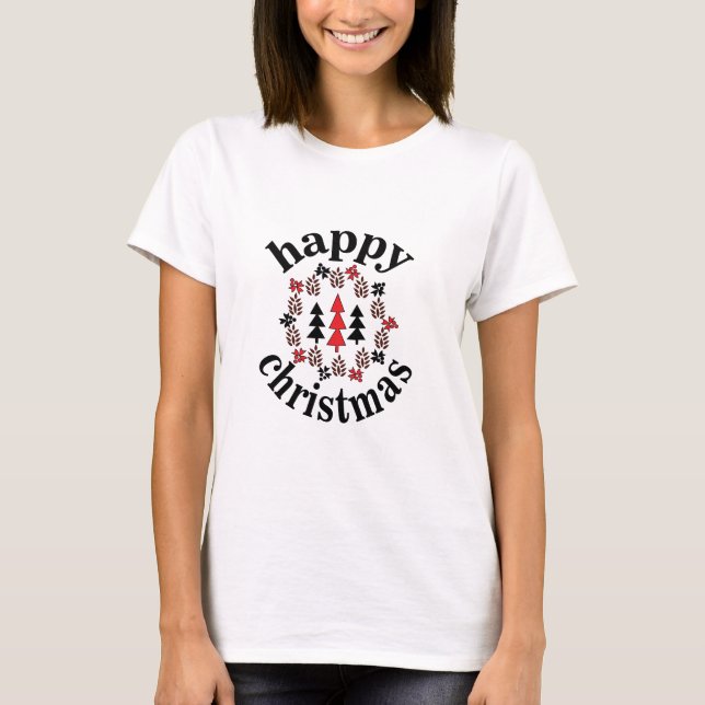 Christmas Happy Christmas T-Shirt (Front)