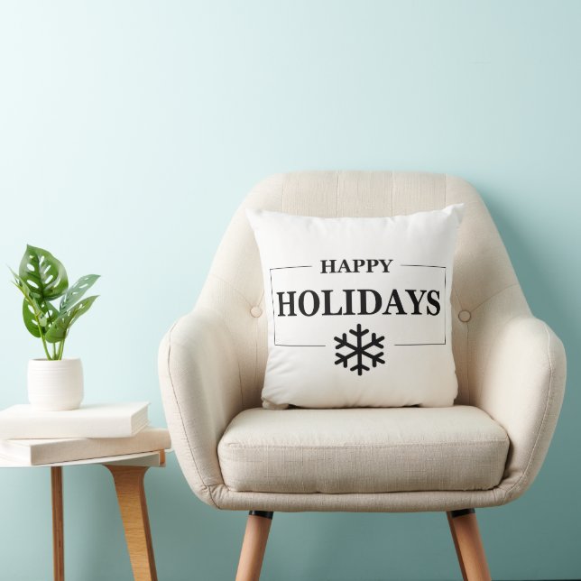 Christmas Happy Holiday Custom Gift Merry Xmas Cushion (Chair)
