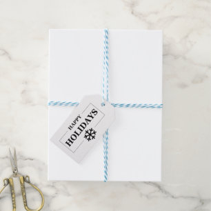 Christmas Happy Holiday Custom Gift Merry Xmas Tags
