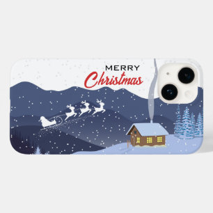 Christmas Happy new year Santa gift Case-Mate iPhone 14 Case
