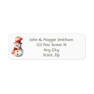 Christmas Happy Snowman winter Cute