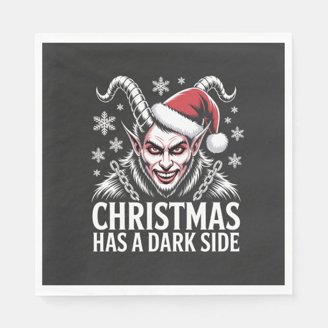 Christmas Has a Dark Side Napkin (Front)