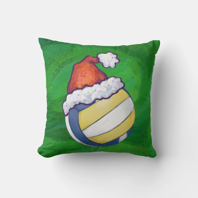 Christmas Hat Volleyball Cushion (Front)