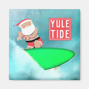 Christmas Hawaii Holiday Gift Magnet