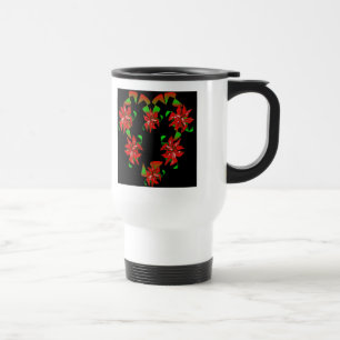 Christmas Heart Travel Mug