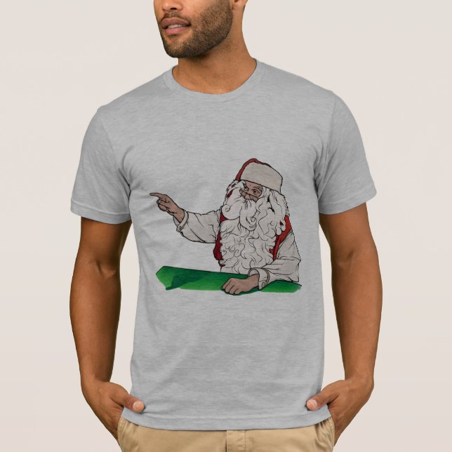 Christmas Heather Grey T-Shirt (Front)
