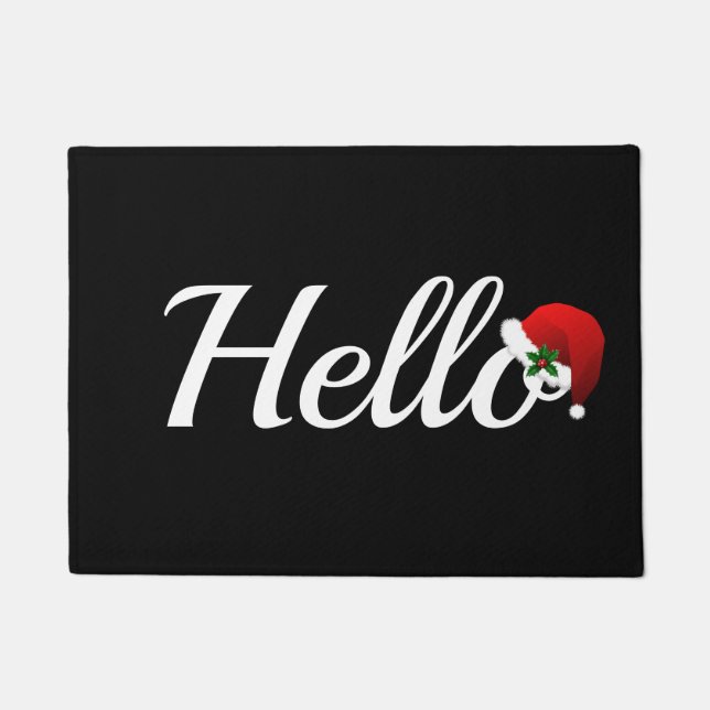 Christmas Hello Doormat (Front)