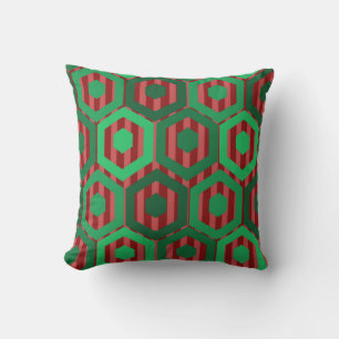 Christmas Hexagons Cushion
