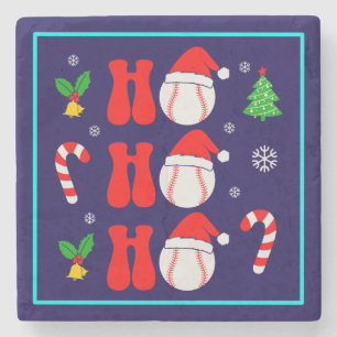 Christmas Ho Ho Ho Funny Xmas-85211 Stone Coaster