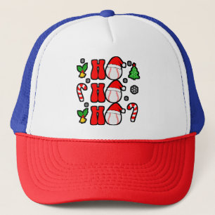 Christmas Ho Ho Ho Funny Xmas-85211 Trucker Hat
