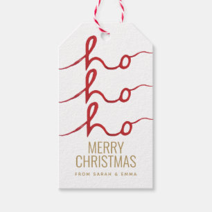 Christmas Ho Ho Ho Gift Tags
