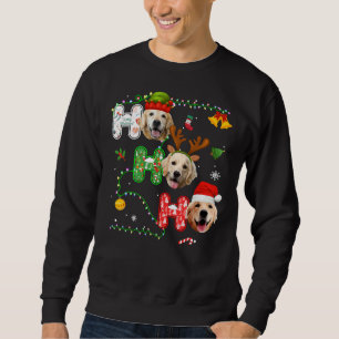 Christmas Ho Ho Ho Golden Retriever 351 Sweatshirt