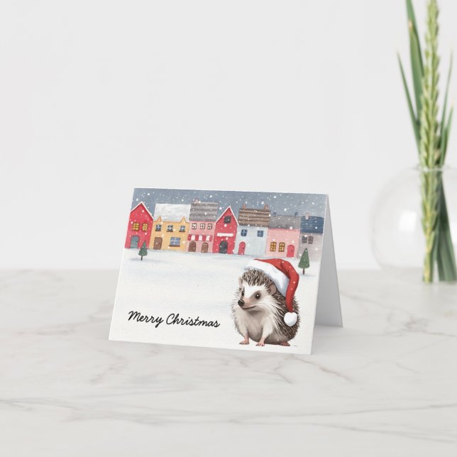 Christmas Hog Card (Front)