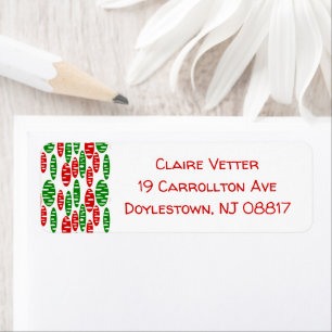 Christmas Holey Ovals 