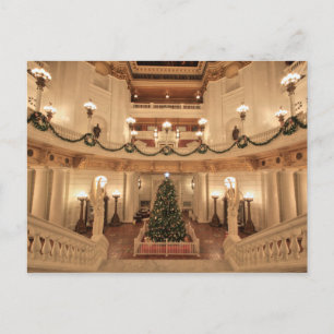 Christmas Holiday at Pennsylvania State Capitol Postcard