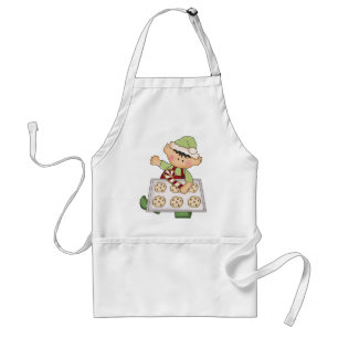 Christmas Holiday Baking Elf apron