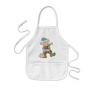 Christmas Holiday Baking Elf kids apron