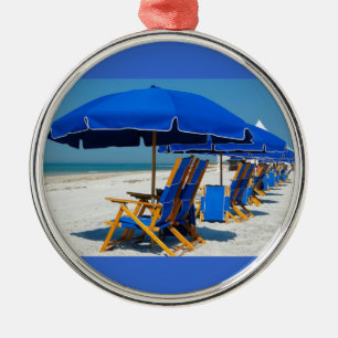 CHRISTMAS HOLIDAY BEACH STYLE ORNAMENT