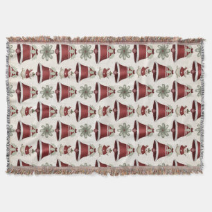 Christmas Holiday Bells D30 Throw Blanket