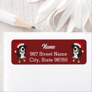 Christmas Holiday Bernese Mountain Dog