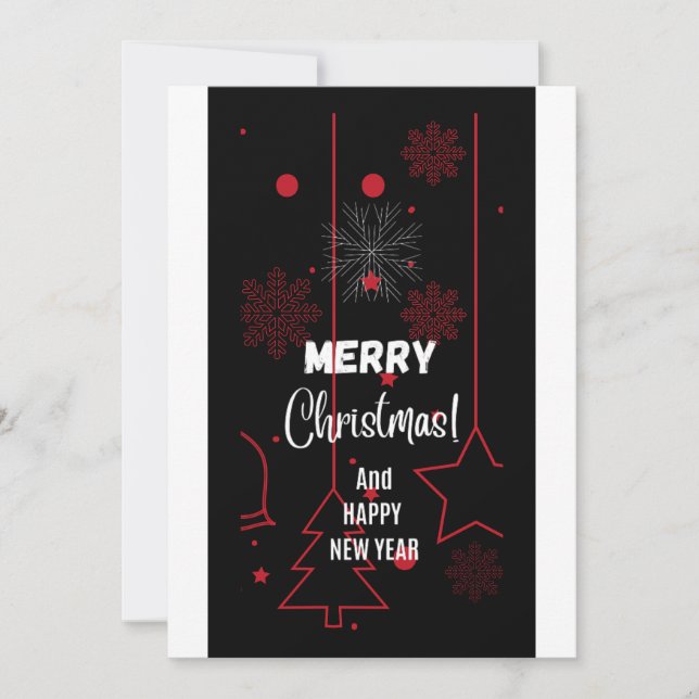 Christmas holiday Card (Front)