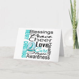 Christmas Holiday Cervical Cancer Collage