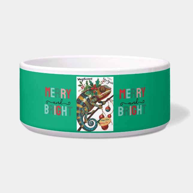 Christmas Holiday Chameleon (Front)