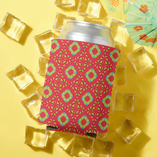 Christmas Holiday Charm Pattern 01 -  Can Cooler (In Situ Summer)