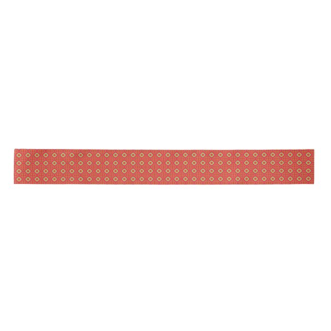 Christmas Holiday Charm Pattern 01 -  Satin Ribbon (Front)