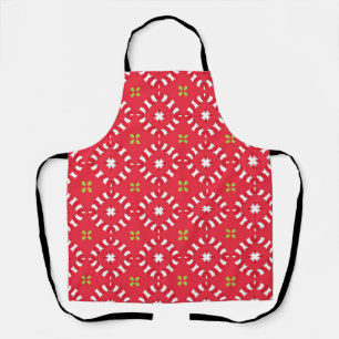 Christmas Holiday Charm Pattern 04 - Apron