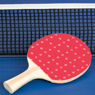 Christmas Holiday Charm Pattern 09 - Ping Pong Paddle