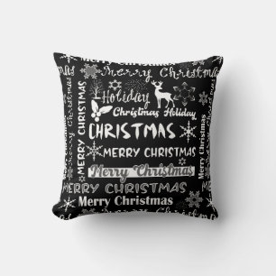 Christmas holiday, Christmas pattern Cushion