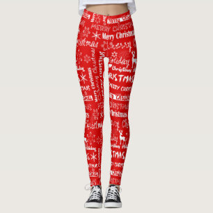 Christmas holiday, Christmas pattern, winter Leggings